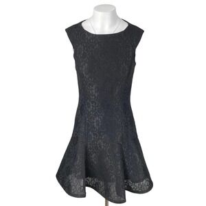 NWT PROSECCO Lace Floral Overlay Fit & Flare Dress Sz 2